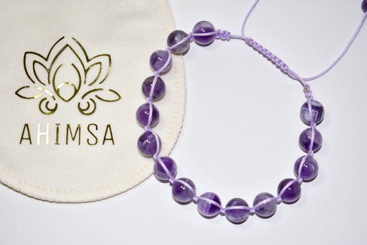 Pulsera de Amatista – Intuición y protección espiritual
