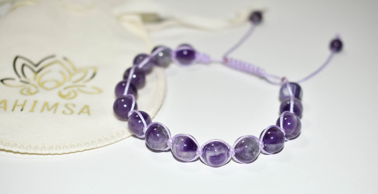 Pulsera de Amatista – Intuición y protección espiritual
