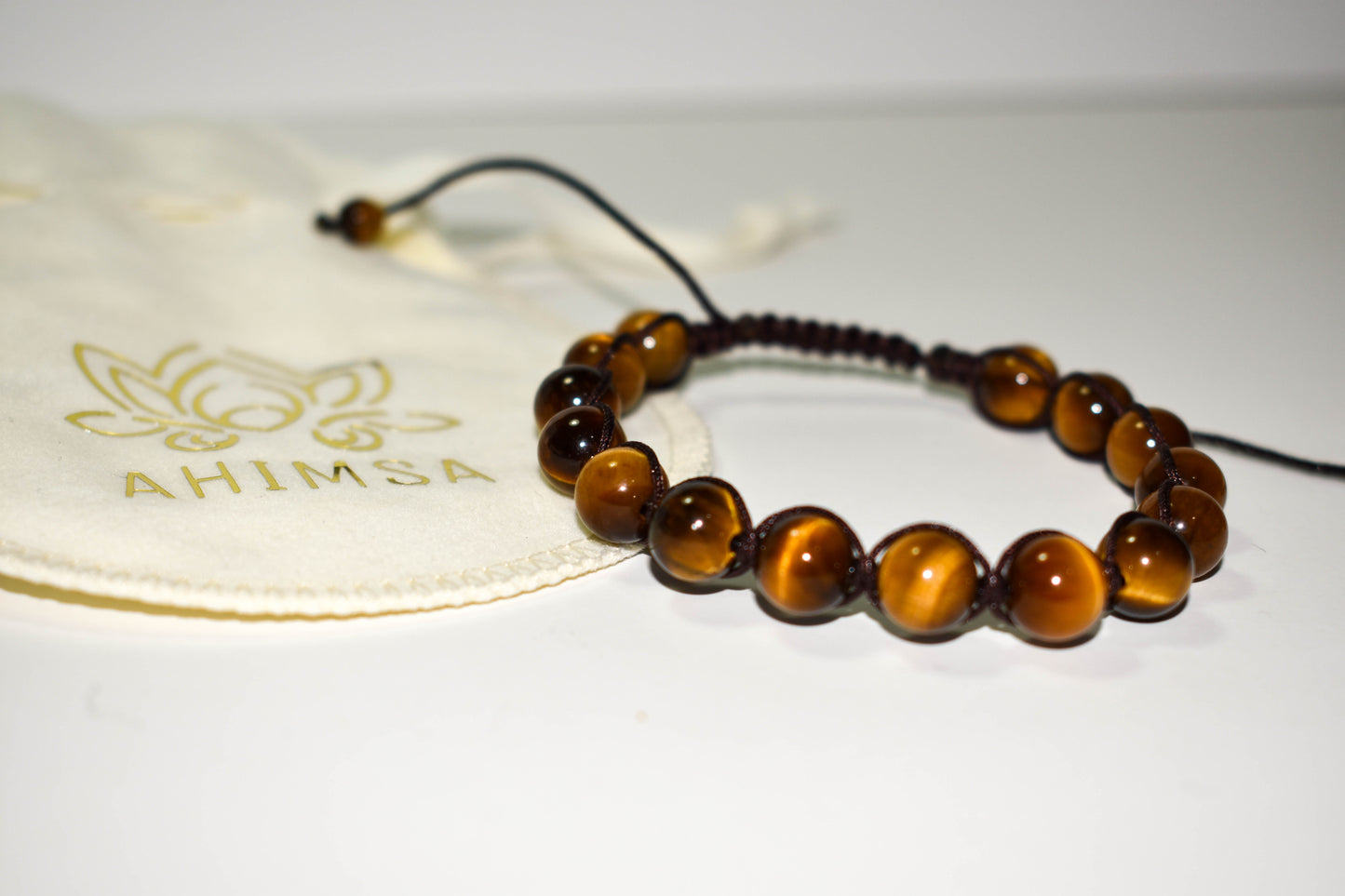 Pulsera de Ojo de Tigre – Fuerza y protección