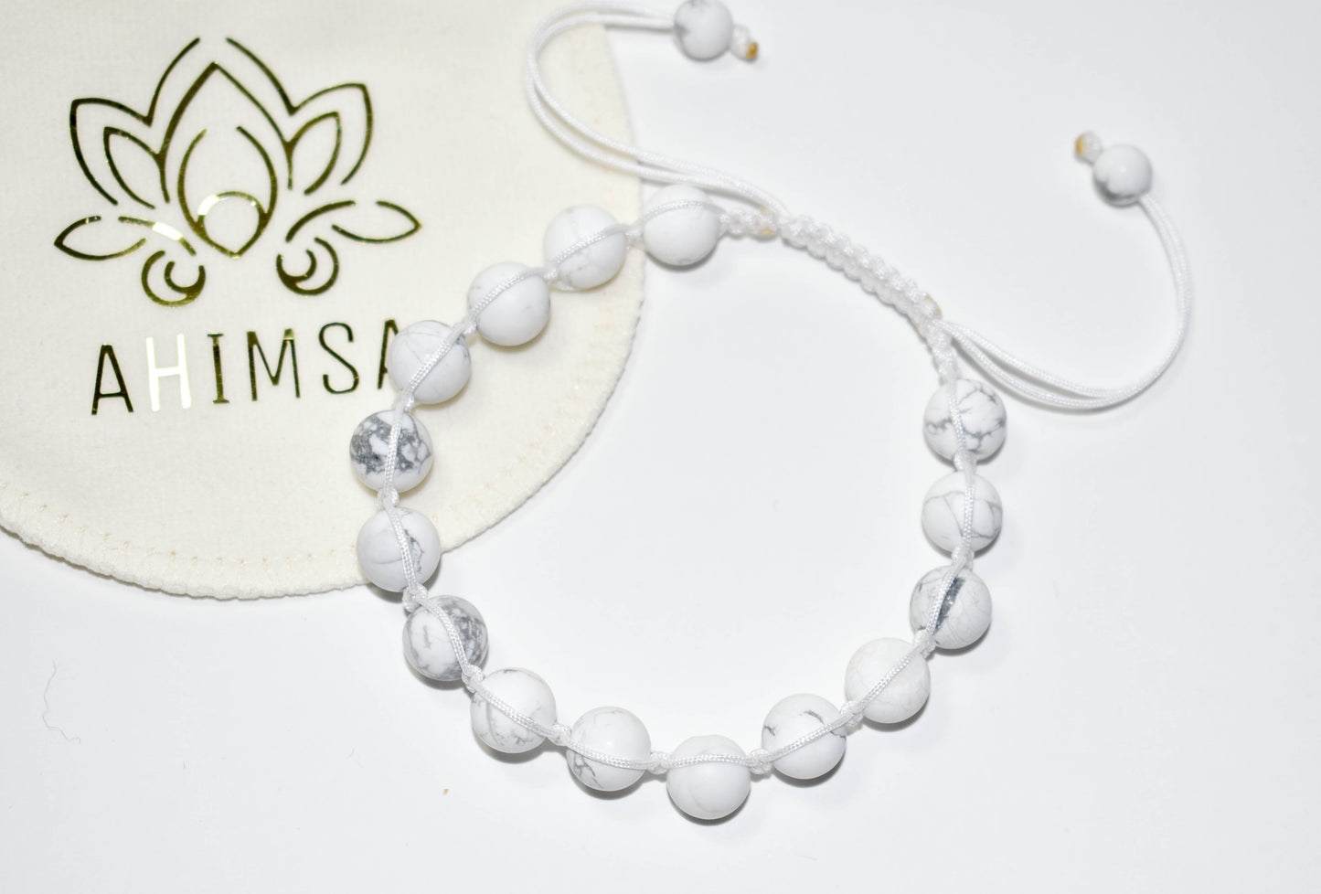 Pulsera de Howlita - Calma y sabiduría interior