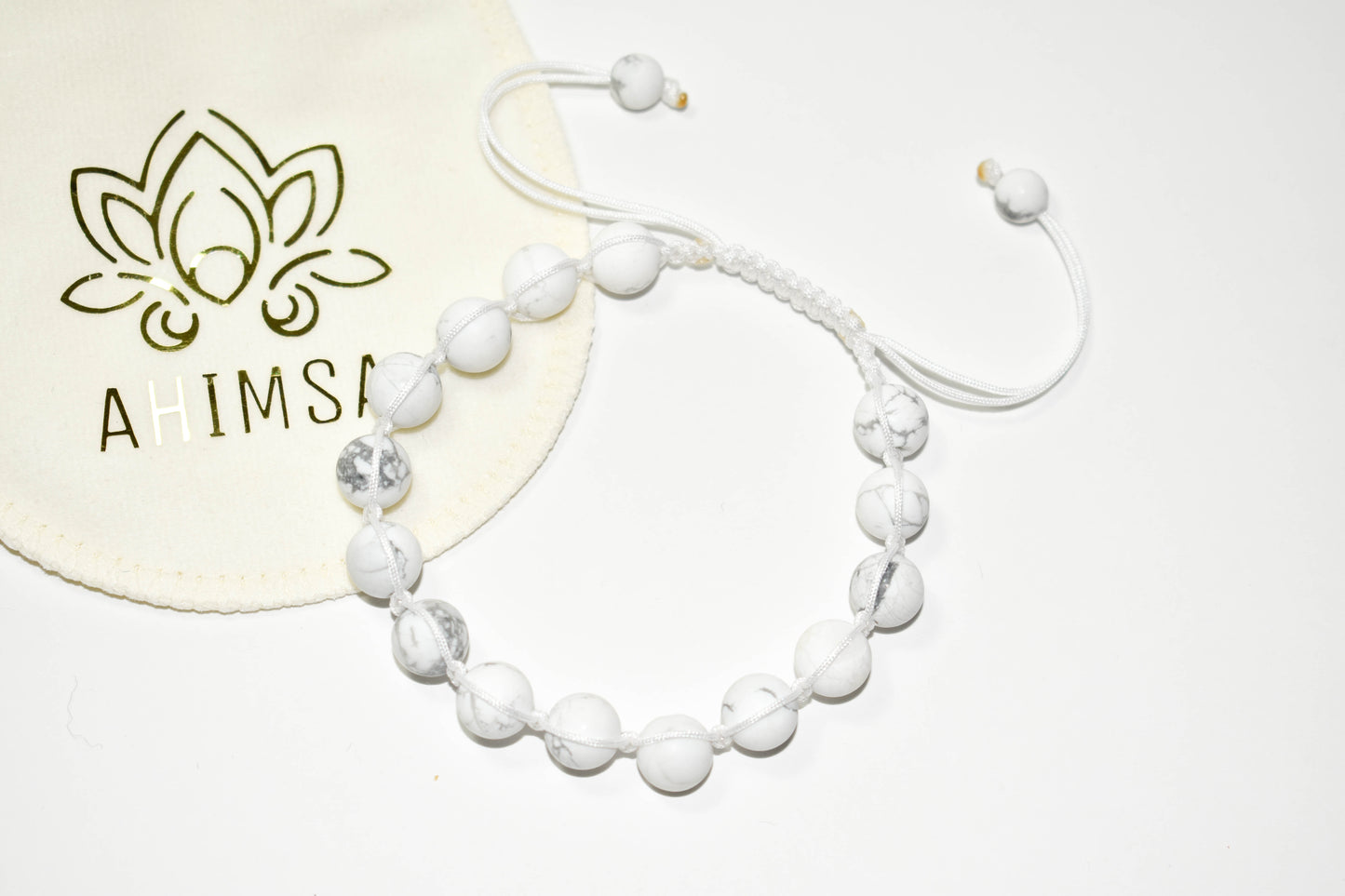 Pulsera de Howlita - Calma y sabiduría interior