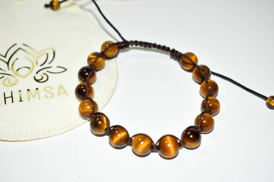 Pulsera de Ojo de Tigre – Fuerza y protección