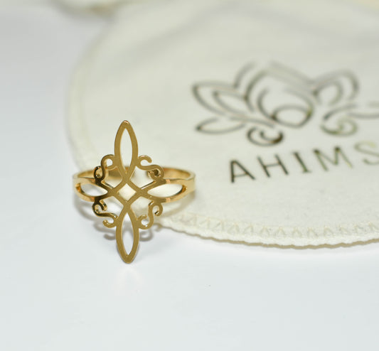 Anillo Nudo de Bruja – Protección y conexión ancestral