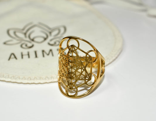Anillo Metatrón – Geometría sagrada y expansión espiritual