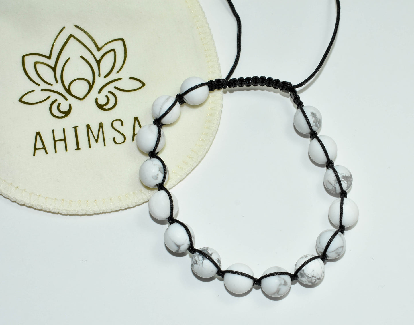 Pulsera de Howlita - Calma y sabiduría interior